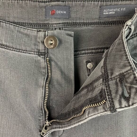 NWT J. Jill denim women’s Authentic fit slim ankle jeans onyx wash sz 16 petite - Picture 7 of 10